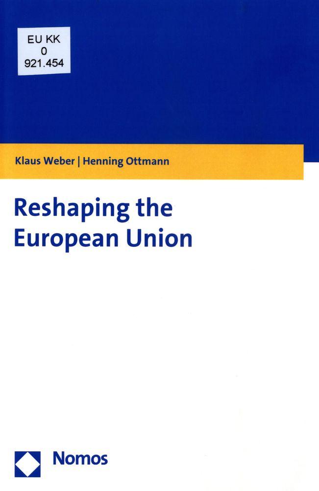 Reshaping the EU