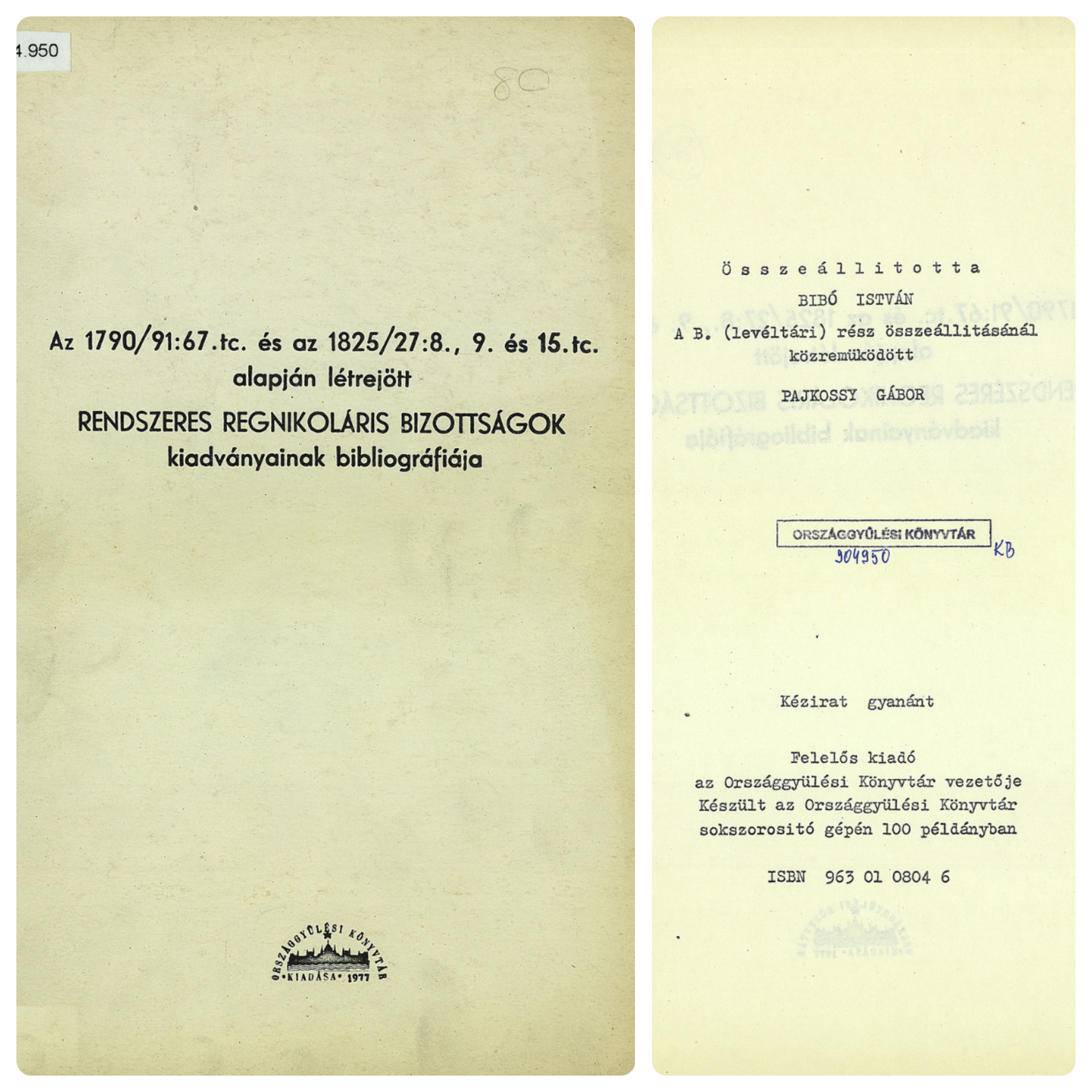 Bibó István regnikoláris Bibó István regnikoláris