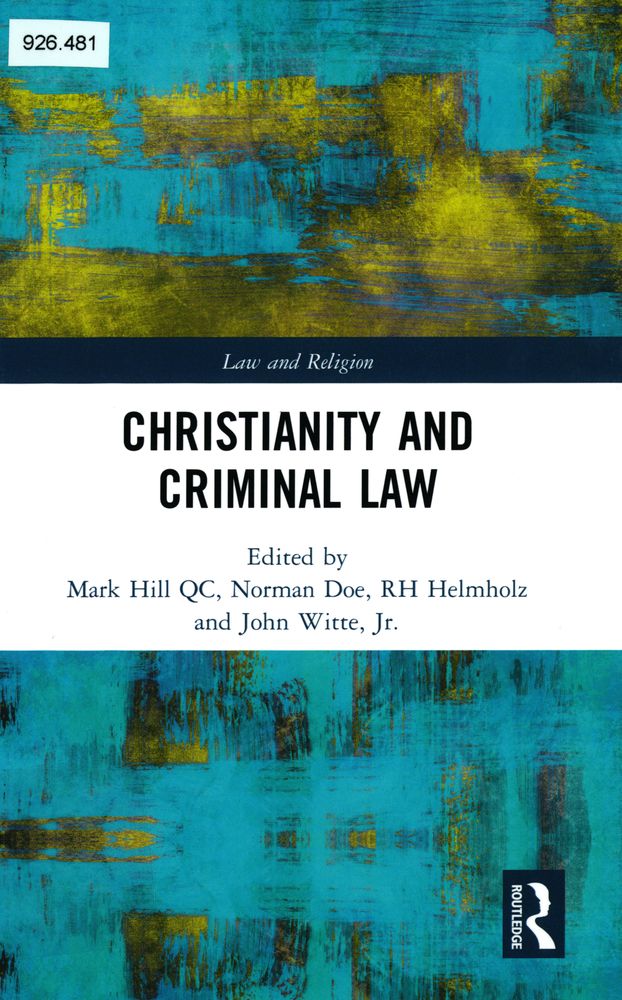 Christianity and Criminal Law