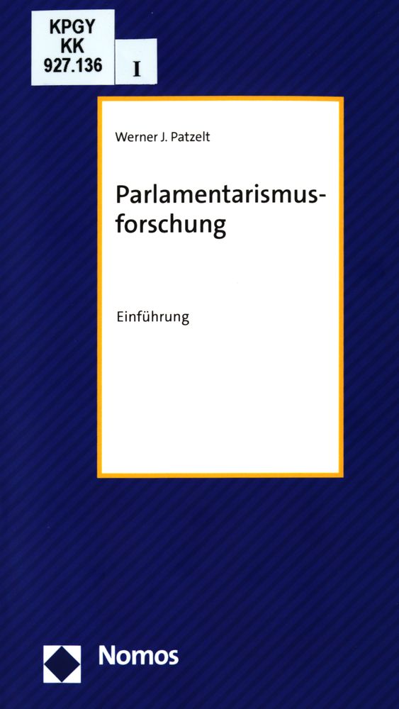 Parlamentarismusforschung