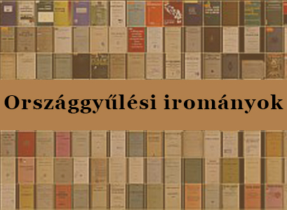 Országgyűlési irományok