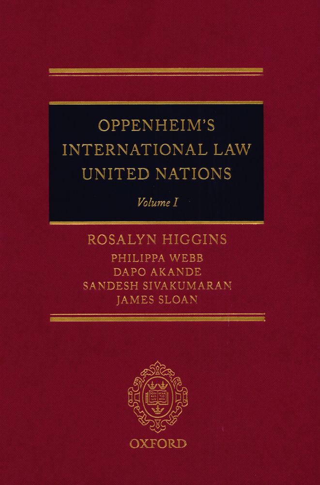 Oppenheim's international law : United Nations