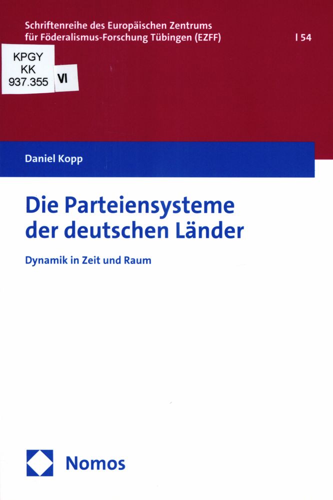 Die Parteiensysteme der deutschen Länder