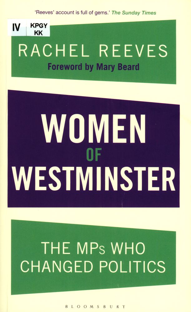 Women of Westminster : the MPs who changed politics