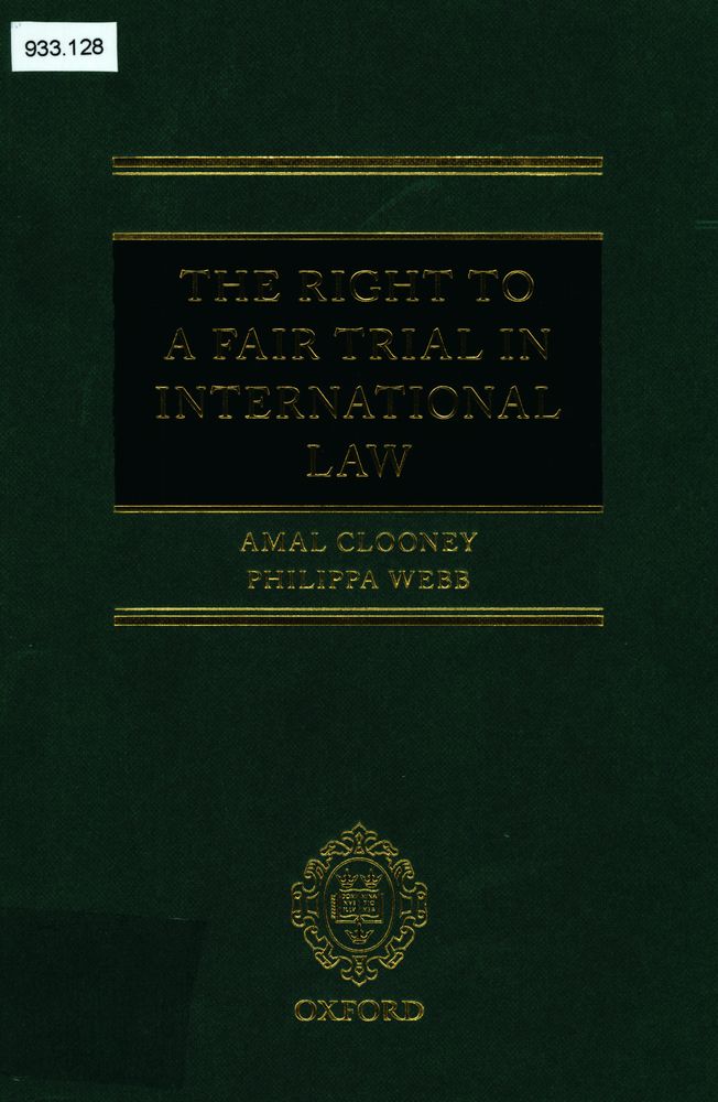 The right to a fair trial in international law